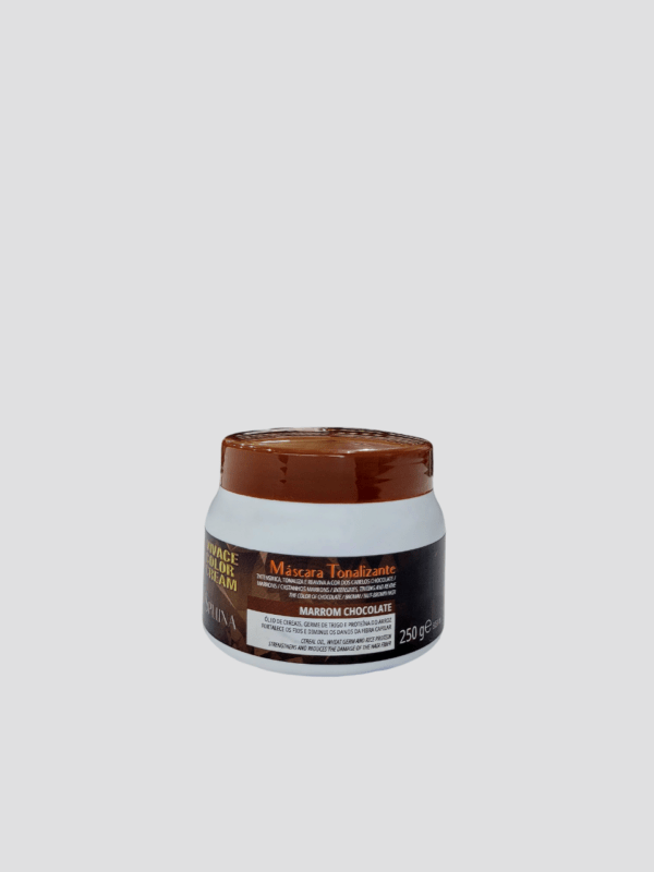Máscara Tonalizante Castanhos Marrom Chocolate 250g