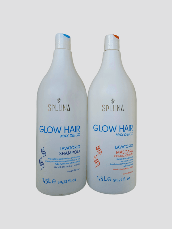 Kit Detox Nutritivo Glow Hair 1,5L